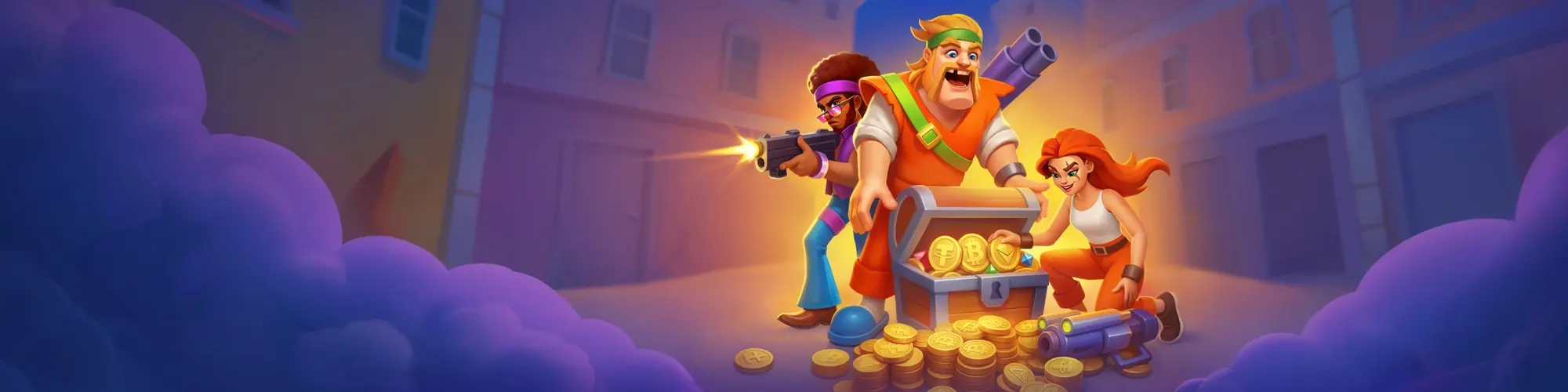 Banner Pistolo Casino con bonus di benvenuto e giri gratis